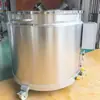 Diversas Especificaciones de Tanques de Calentamiento con Camisa Móviles, Tanques de Calentamiento Dobles/Encapotados de Gran Capacidad, Tanques Desmontables de Acero Inoxidable, Resistentes a la Corrosión