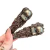 Pinza para el Cabello de Lana con Perlas y Pedrería, Estilo Vintage de Alta Gama, Nueva Pinza para el Cabello de Otoño e Invierno, Accesorio para el Cabello de Pinza Lateral