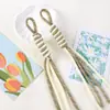 Nuevo Colgante de Cuerda Trenzada a Mano de Doble Hilo de Colores Bolsa de Cuerda Fina Anudada Cadena para Colgar Teléfono Móvil Accesorios Colgante DIY Venta al por Mayor