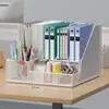 Estante de Almacenamiento para Escritorio, Estante para Archivos, Caja para Archivos, Colección de Artículos de Oficina, Estante de Archivos de Múltiples Niveles, Documento A4