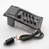 Pastilla Eléctrica para Guitarra de Caja Ecualizador EQ para Guitarra Eléctrica de Caja Ecualizador de Cuatro Bandas EQ-7545R Pastilla de Modificación para Guitarra Acústica