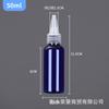 Frasco Squeeze Azul para Pet 30ml 50ml 100ml Frasco Marrom à Prova de Luz com Tampa Pontiaguda para Dosagem de Pigmento Líquido