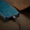 Adecuado para Fundas de Teléfono iPhone 12 Nuevas Transfronterizas, Funda de Piel para Teléfono Apple 17 con Ranura para Tarjetas, Funda Flip para Xr Funda Protectora de Negocios