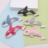 Serie de Animales Marinos Beiman Llavero de Cuero de Ballena y Delfín de Peluche de Colores Colgante de Tiburón Accesorios para Coche