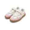 Zapatos Balabala para Niñas, Tenis de Caña Baja, Zapatos Antideslizantes Nuevos de Otoño 2025 para Niños, Dulce Diseño de Bloques de Color