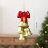 Nuevo adorno de plástico para árbol de Navidad de animal en motocicleta de Santa Claus soplado, accesorio de decoración navideña creativa