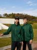 Coletes de fleece polar com zíper e capuz 650g outono e inverno logo estampado gola alta roupa para trabalho em equipe roupa para team building empresarial