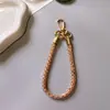 Corrente de Celular Super Brilhante com Strass Corrente de Pescoço Transversal para Pulso Corrente de Tira Versátil de Alta Qualidade para Uso Externo Capa com Cordão