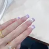 Placa de acero para estampado de arte de uñas molde patrón de encaje mariposa patrón francés sello de silicona de transferencia transparente herramienta de placa de acero