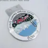 Artesanato em Esmalte Decoração de Carro, Medalha Colorida Preenchida com Cola Comemoração, Logotipo de Carro Morgan Feito Sob Medida Cinco Medalhas de Ouro