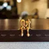 Artículos Lindos de Decoración para el Interior del Coche para la Buena Fortuna, Monedas de la Fortuna Impresas en 3D, Adornos de Bendición para el Año del Caballo
