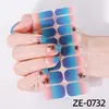 Zhengxiang pegatinas de uñas de dibujos animados nuevas transfronterizas lindas película de esmalte de uñas impermeables amor ins pegatinas de uñas pequeñas frescas