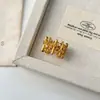 Novo Anel Flor Íris Cruzada Cravejado com Diamantes para Mulheres, Novo Anel Aberto Ajustável Punk Vintage Vazado para Dedo Indicador