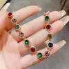 Pulsera Redonda de Cristal de Zirconia de Lujo Ligero de Alta Resistencia para Mujer Modelo Nuevo 2026 Exquisita Moderna Versátil Accesorio para la Mano con un Toque de Alta Gama