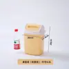 Cubo de basura para baño con tapa estrecho para inodoro tapa abatible hueco rectangular estrecho con tapa sala de estar tapa oscilante doméstico