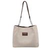 Bolsa de lã de grande capacidade com corrente nas axilas Bolsa tote feminina 2024 Bolsa de ombro da moda de outono transfronteiriça Explosiva
