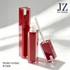 Servicio de Pedidos Jinze: Botellas Cuadradas, Tapas Irregulares, Tubos de Brillo Labial, Tubos de Color Labial, Materiales de Empaque de Tubos Vacíos de Plástico