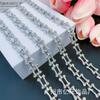 Nueva cadena decorativa de aleación de diamante accesorios para collar diy bolsa de joyería decoración de tirante para ropa venta al por mayor