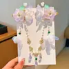 Accesorios para el Cabello de la Dinastía Han para Niñas, Tocado de Estilo Antiguo, Nueva Cadena para la Frente Chinoiserie, Borla de Princesa Súper Hada, Accesorios para el Cabello para Niños