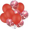Conjunto de Confetes e Lantejoulas de 12 polegadas para Decoração de Aniversário, Casamento e Quarto, Decoração de Atmosfera, Balões de Látex, Balões para o Festival Qixi