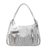 Bolsa de Gran Capacidad para Mujer 2026 Nueva Moda Nicho Bolso de Hombro Cruzado Bolso Tote de Color Sólido de Gama Alta para Viajar
