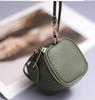 Porta-Moedas Bolsa de Moedas Portátil Couro PU Bolsa para Chaves Fone de Ouvido Batom Bolsa de Base Atacado