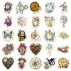 50 Piezas de Pegatinas de Reloj Mecánico Retro, Arte de Reloj, Estilo Nórdico, Pegatinas Decorativas Impermeables para Cuadernos, Venta al por Mayor