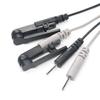 Instrumento de Sono Linha de Eletrodo Microcorrente Tipo C Macho para 2.0 Pinos Um para Quatro Linha de Massagem Fisioterapêutica de Média e Baixa Frequência
