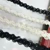 En stock venta directa hilo de algodón encaje estilo Chanel encaje de quilla accesorios encaje ondulado cinturón de encaje accesorios de ropa Han Li