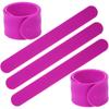 En stock 215*25mm pulsera de broche unisex color sólido simple correa de muñeca deportiva anillo de presión de silicona