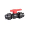 25PE junta rápida HDPE conexões para tubos de água conexões para tubos de água potável juntas para tubos 6 pontos juntas
