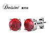 Amazon joyería Plata S925 pendientes exóticos retro pendientes moda Joyería de Piedra de Nacimiento Venta al por mayor