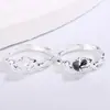 Anillo Estilo Coreano para Mujer con un Diseño Único, Textura Irregular Minimalista, Incrustación de Circonita, Estilo Cool de Alta Gama, Anillo Abierto