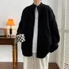 Suéter casual versátil com zíper, moderno e elegante para adolescentes, estilo primavera e outono masculino, malha casual trançada com padrão de losangos