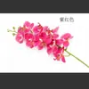 Phalaenopsis maceta individual individual 3D decoración hidratante flor flor artificial plástico decoración de sala de estar flor escritorio