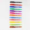 Traje de bolígrafos de gel térmicos borrables creativos 8 colores 12 cajas de PVC inserto de embalaje personalizado color del patrón bolígrafo de gel borrable