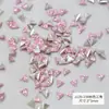 Atacado Rosa Mini Zircônia 5A Chanfrada Decorações para Unhas Misturadas com Pedras Strass Pequenas para Unhas em Formato Marquise, Coração e Retangular Acessórios
