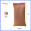 Bolsa para óculos de sol, óculos de sol, estojo de armazenamento masculino e feminino, boca de estilhaços, bolsa de armazenamento de óculos fechada automática, bolsa de couro para óculos