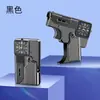 Novo Isqueiro Dobrável Tipo Pistola com Carregamento Direto à Prova de Vento com Mostrador de Quartzo Personalizado e Interessante Fabricante