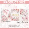 Nuevo Núcleo de Pintura de Barro de Diatomeas con Mariposa y Flores Rosas Plegable Enrollable Decorativo sin Rastro para Pared de Fondo de Dormitorio y Sala de Estar