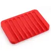 Venda Quente Transfronteiriça Tapete Drenante de Silicone para Sabonete Suporte Criativo para Sabonete Banheiro Antiderrapante Drenagem Cozinha Banho Caixa de Armazenamento