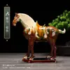 Envío Gratis Caballo Tang Sancai Caballo de Cerámica Adornos de Caballo Seis Caballos Decoración para el Hogar Sala de Estar Artesanía Regalo Adornos para Gabinete de Vino Pasillo