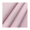 110g Poliéster-Algodón Primavera y Verano 0.1cm Hilo Teñido Raya Fina Tela Ligera Camisa Ropa de Trabajo Rosa Tela Rayada Tejida