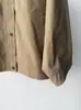 Jaqueta de trabalho vintage de outono ~ Jaqueta de trabalho curta de algodão com gola de lapela Max