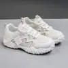 Tênis feminino C9005 com sensação confortável, modelo verão e outono 2026, sapatos casuais antiderrapantes para trilha com superfície em malha
