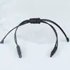 Pulsera semiacabada DIY y cordón de nudo tejido a mano con cuentas y cierre de seguridad, cordón rojo para el año del zodiaco, en stock