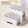 Banquinho para Lavatório Infantil Novo Espessado Antiderrapante Degrau para Vaso Sanitário Portátil Dobrável Banquinho de Duas Camadas