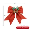 Decorações de Janela com Laços de Natal, Decorações de Laços, Enfeites Pendentes para Paredes de Sala de Aula, Decorações de Árvore de Natal, Decorações Pendentes