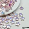 Ding Yi Lua Fria Pérola de Imitação Galvanizada Irregular Bicolor Série Barroca Rosa Claro Furo Passante Contas Soltas Acessórios para Pulseira DIY