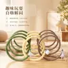Túnel para gatos, juguete de plumas para gatos, juguete para gatos, autoentretenimiento, ratón de plumas, suministros para el consumo de energía de gatos mascota